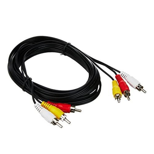 3 RCA to 3RCA Composite Audio Video Cable